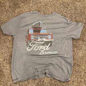 Ford Bronco Canoeing Graphic Short Sleeve T-Shirt